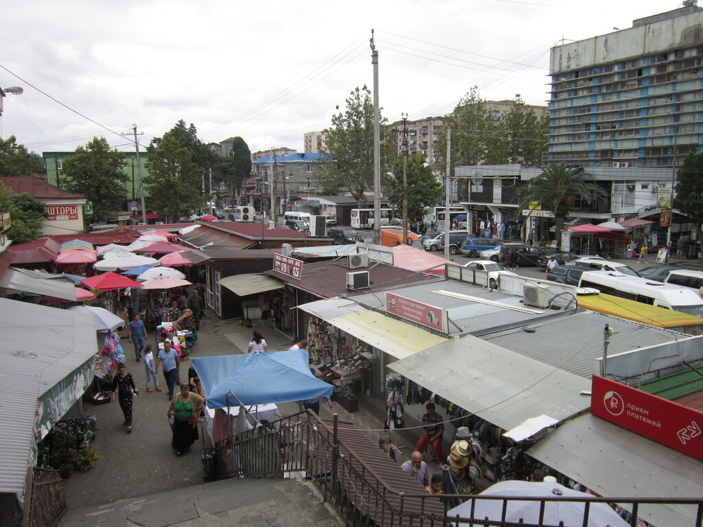 Farmers' market Центральный рынок, Suhum, photo