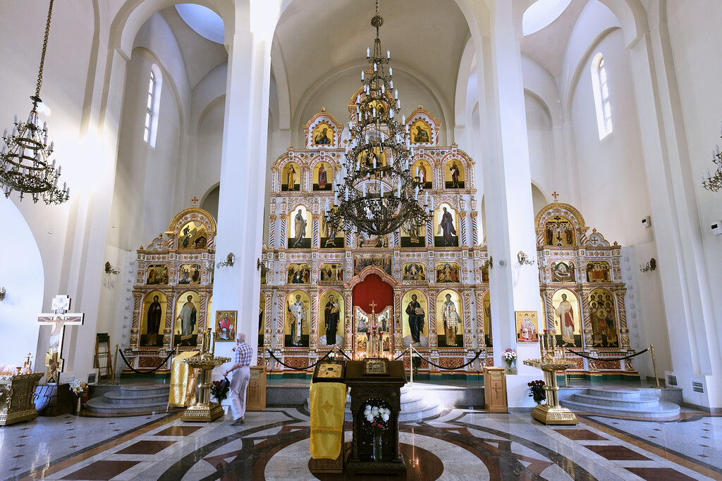Православный храм Храм Спиридона Тримифунтского в Нагатинском Затоне, Москва, фото