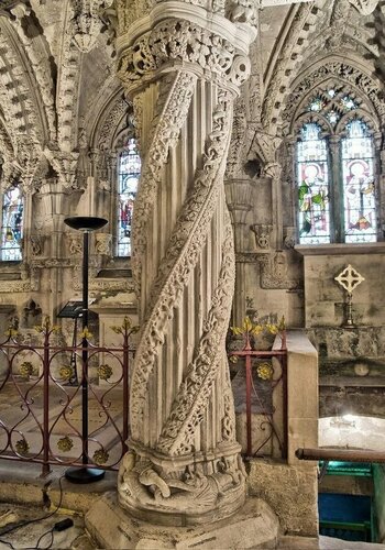 Protestant church Rosslyn Chapel, Midlothian Council, photo