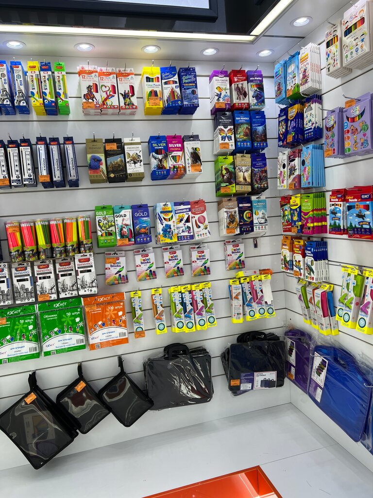 Ulgurji kanselyariya mollari Exact, Toshkent, foto