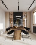 Bozhu (vulica Fiedasiejenki, 4), interior design