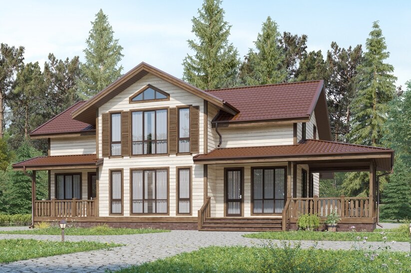 Проект дома песня 4 от терема построенные дома фото