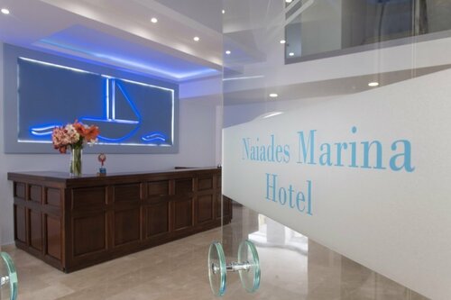 Гостиница Naiades Marina Hotel в Агиос-Николаосе