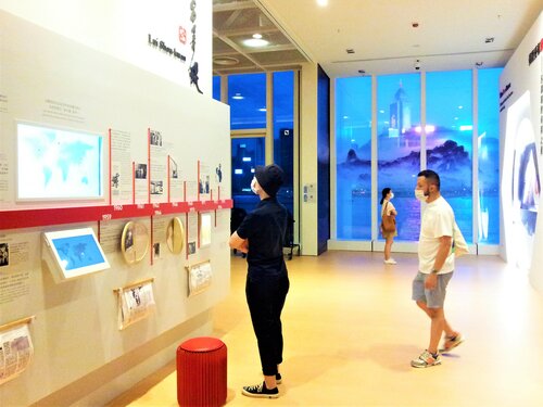 Müzeler ve sanat galerileri Hong Kong Museum of Art, Kowloon, foto