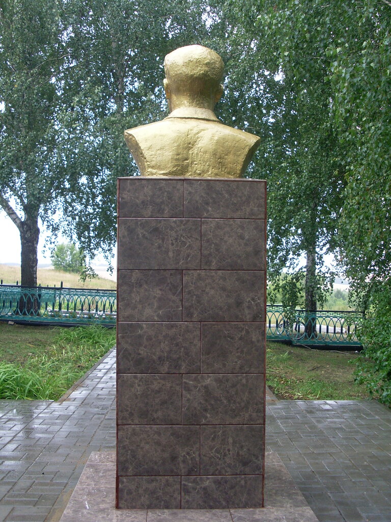 Monumento, memorial Бюст Героя Советского Союза Г.Ф. Ларионова, , foto
