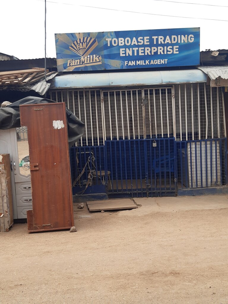Dairy products wholesale Toboase Trading Enterprise, Fan Milk Agent, Accra, photo