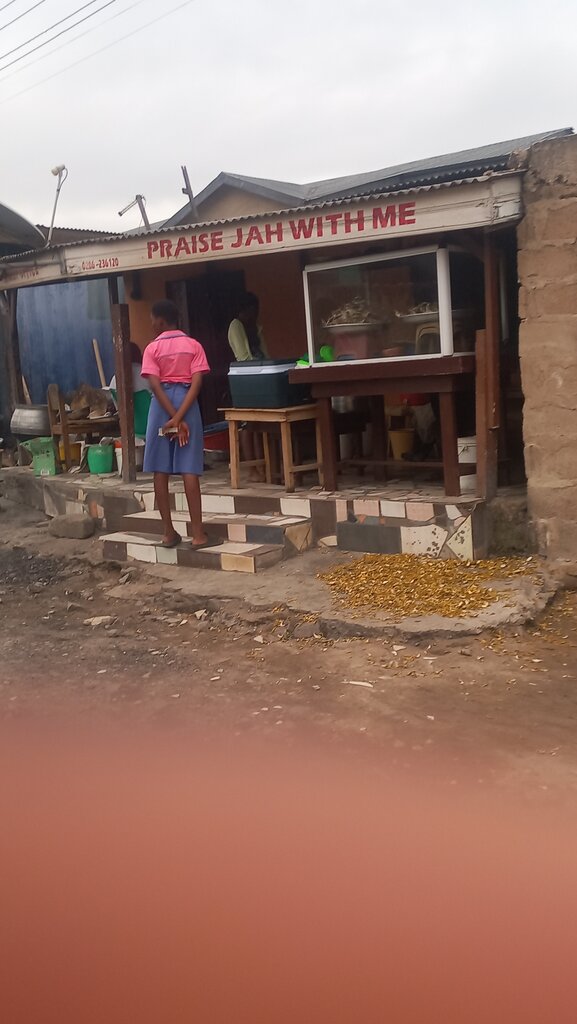 Canteen Praise Jah With Me, Kenkey House, Accra, photo