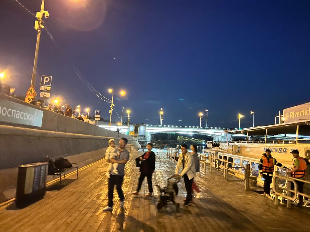 landing stage, wharf — Novospasskiy Pier — Moscow, photo 2