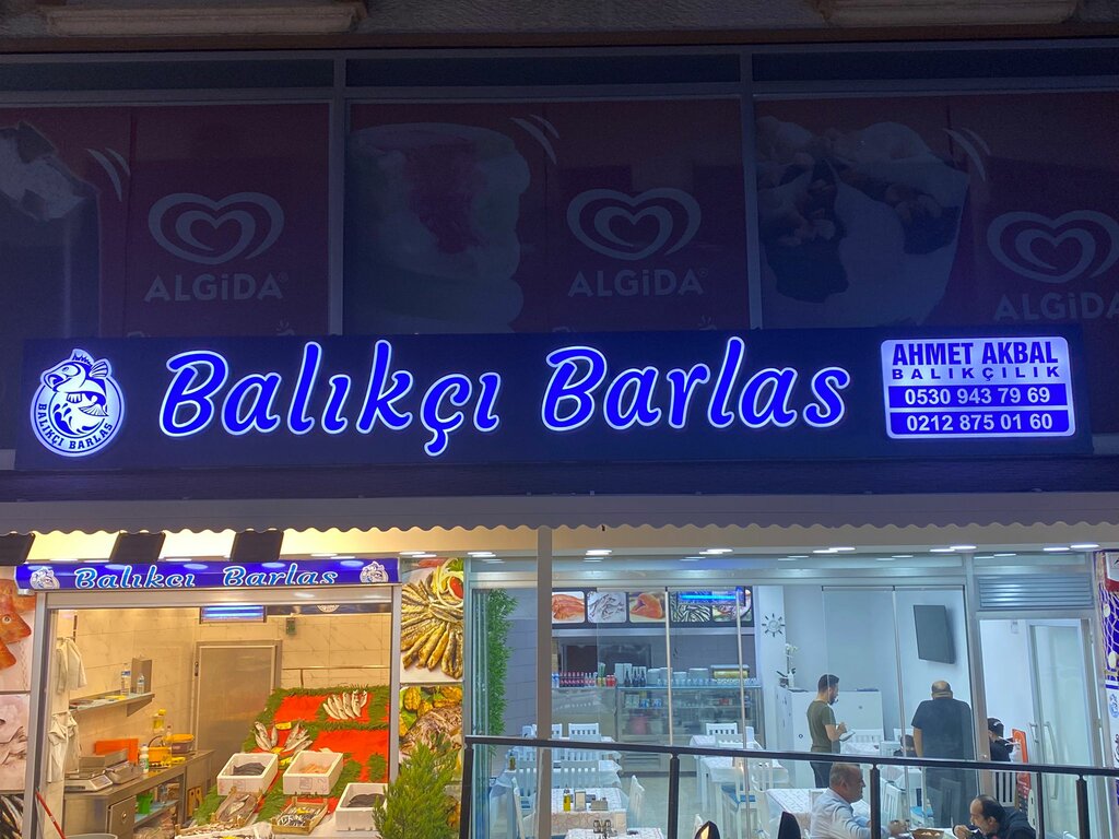 Рыба и морепродукты Balıkçı Barlas, Бейликдюзю, фото