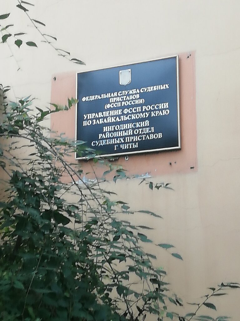 График работы приставов чита
