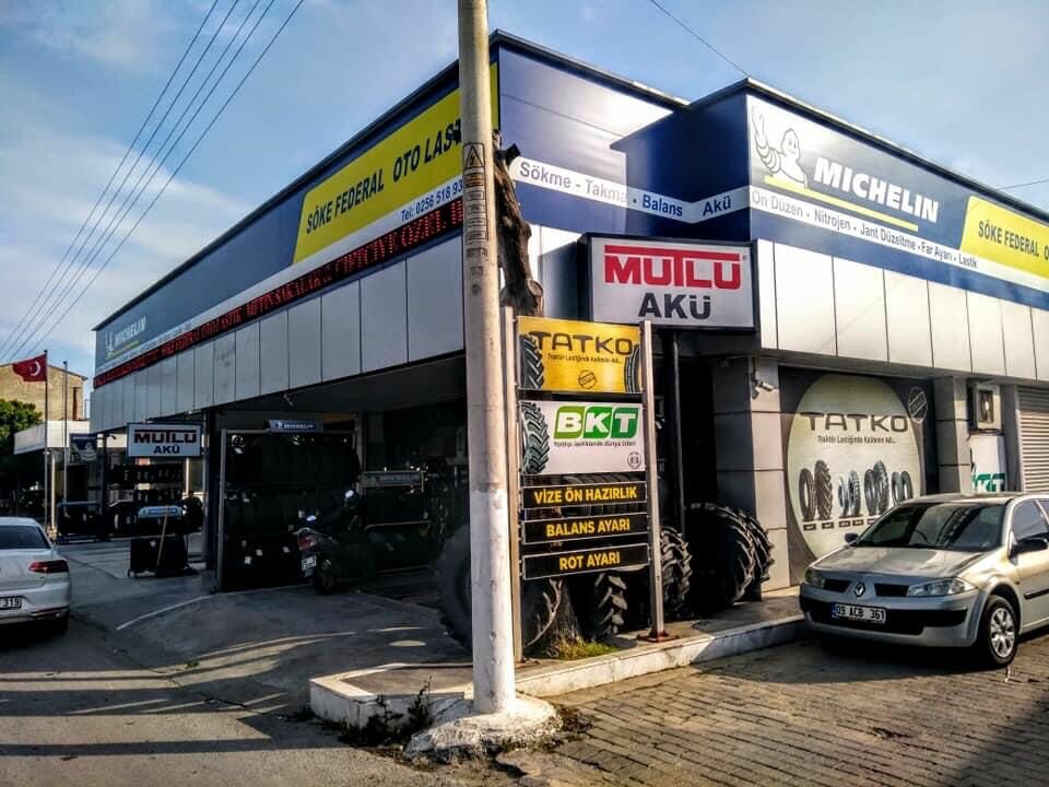 Tires and wheels Michelin - Soke Federal Auto Tire, Soke, photo
