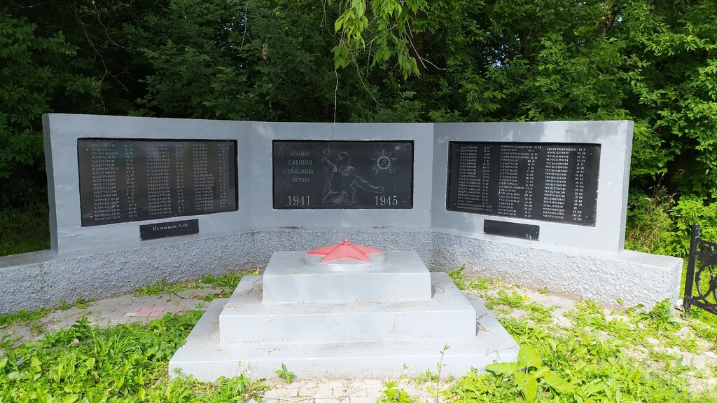 Monumento, memorial Землякам, павшим в годы Великой Отечественной войны, , foto
