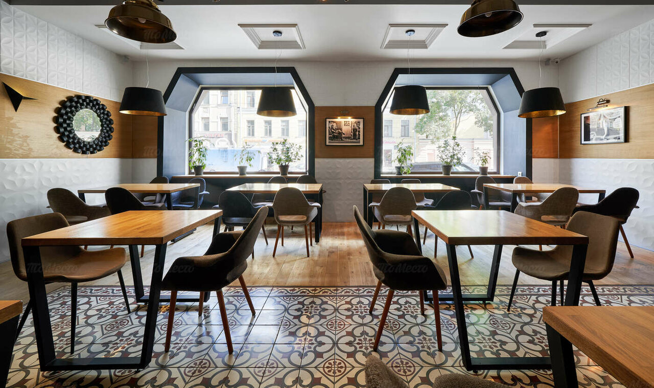 Карта спб кафе и рестораны