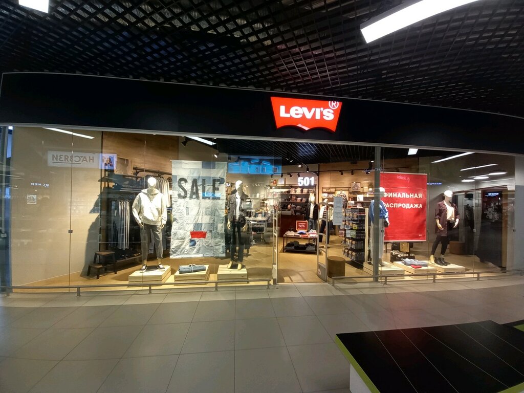 Магазин одежды Levi's, Могилёв, фото