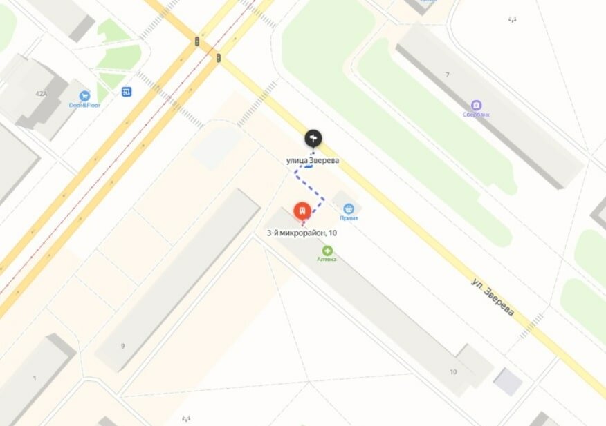 Карта ачинска 9 микрорайон