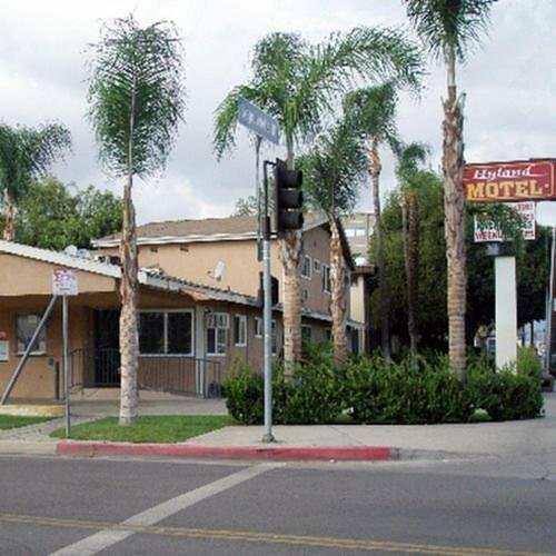 Гостиница Hyland Motel Van Nuys в Лос-Анджелесе