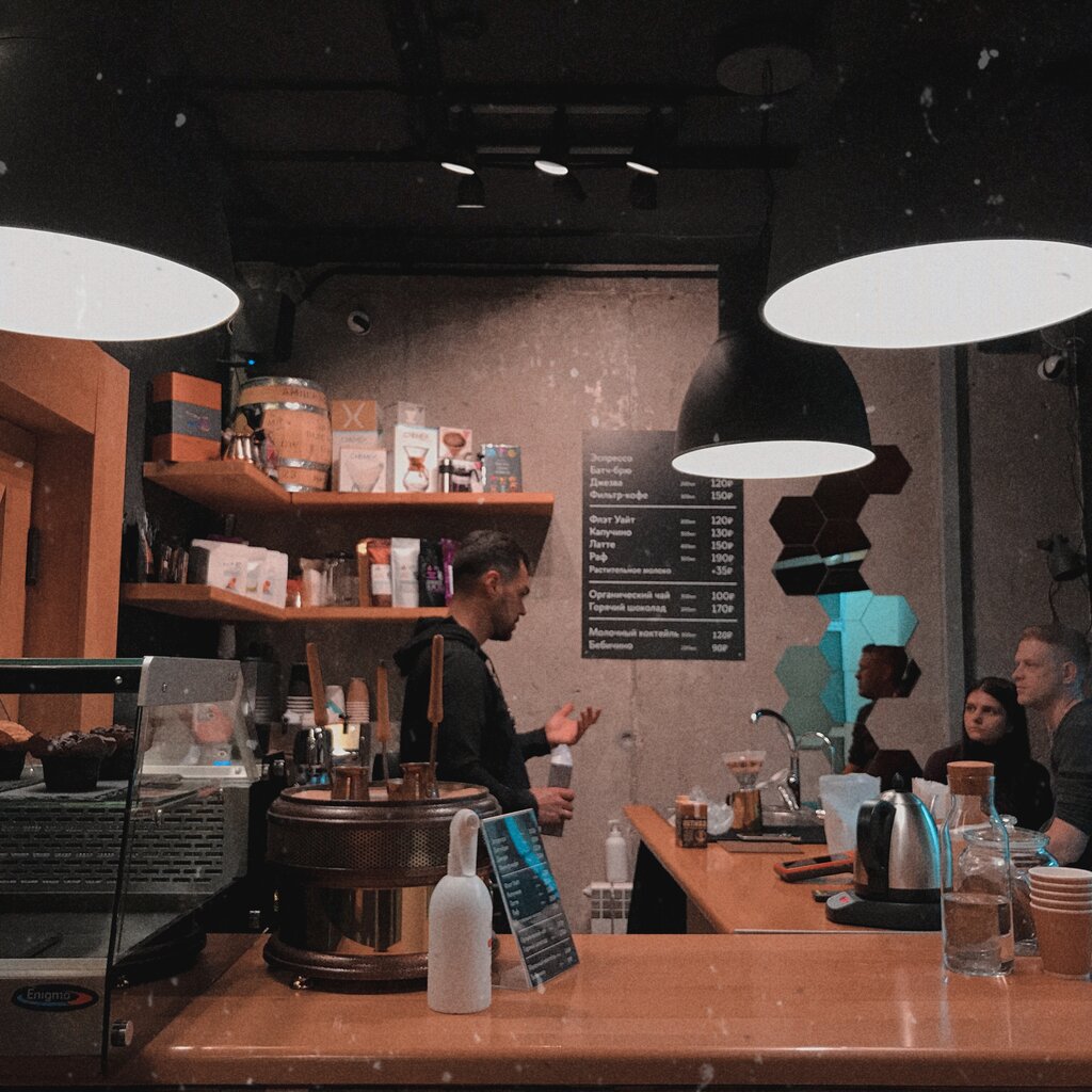Coffee shop Panamax Coffee Roasters, Volgograd, photo