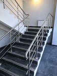 Albatros fencing systems (Tver, Moscow Highway), stairs and stair railings