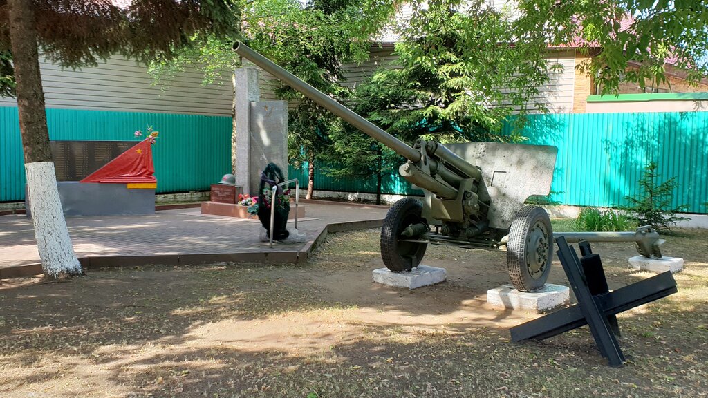 Monument to technology 57-мм противотанковая пушка ЗиС-2 образца 1941 года, Moscow and Moscow Oblast, photo