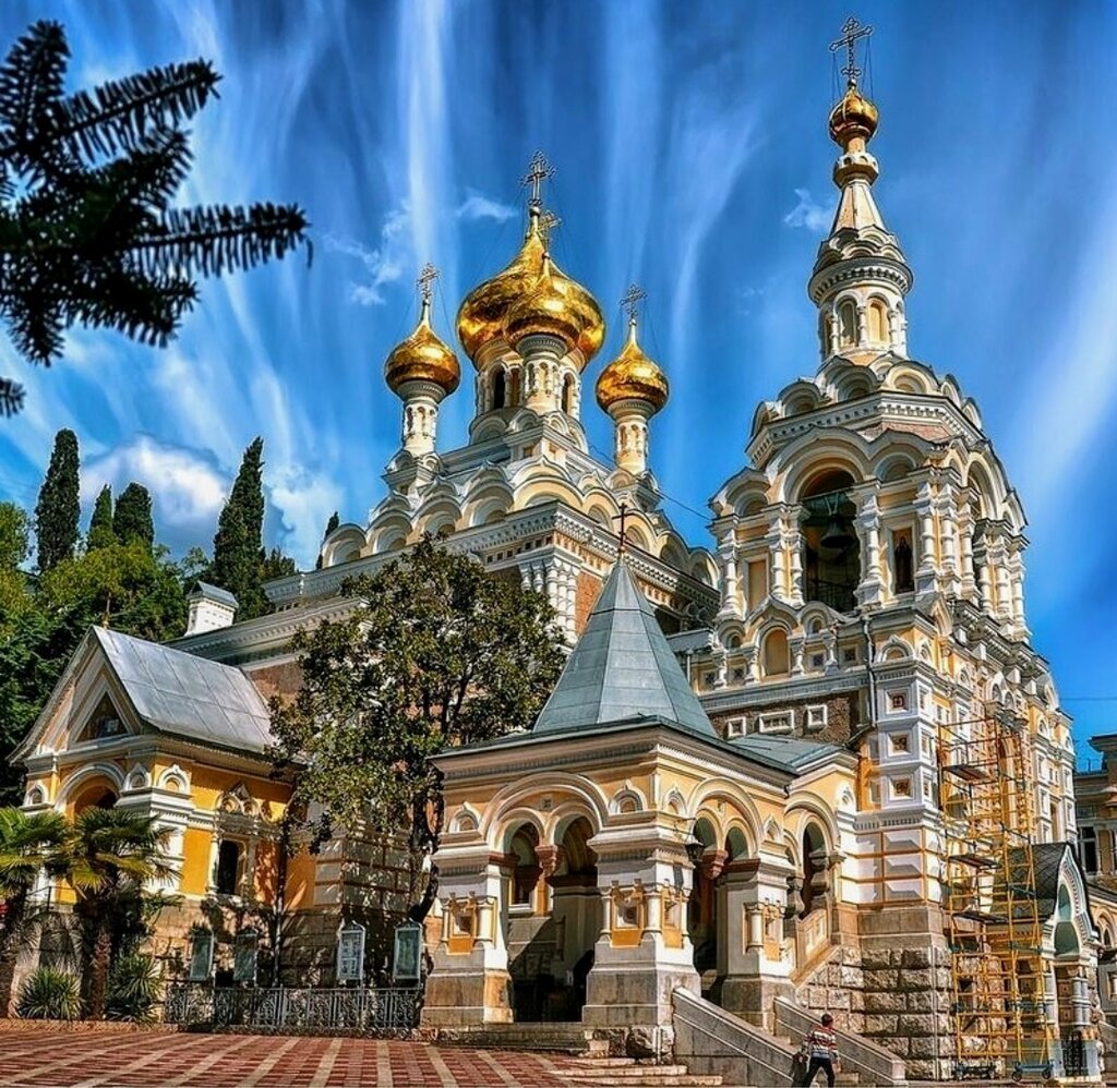 Orthodox church Сathedral of the Holy Grand Prince Alexandr Nevsky, Yalta, photo