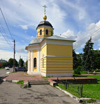 Часовня Николая Чудотворца в Бронницах (Московская ул., 71, Бронницы), часовня, памятный крест в Бронницах