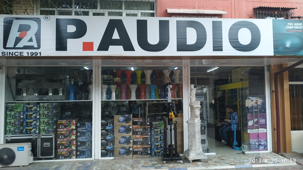 Sound and lighting equipment P. Audio, Tashkent, photo