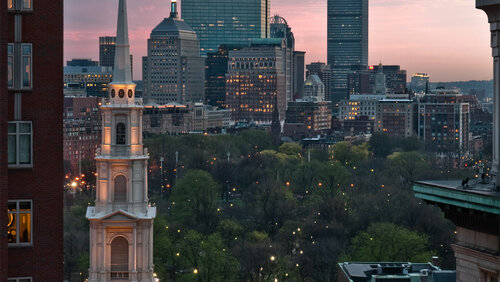 Гостиница Boston Omni Parker House Hotel в Бостоне