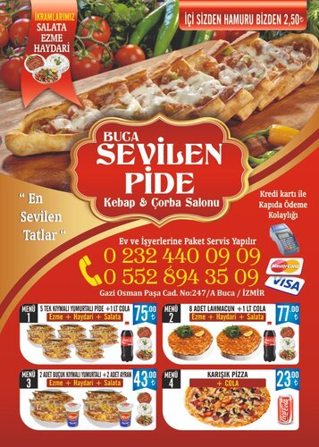 Sevilen Pide Kebap Salonu Kafe Yaylacik Mah Gazi Osman Pasa Cad No 247 A Buca Izmir Turkiye Yandex Haritalar