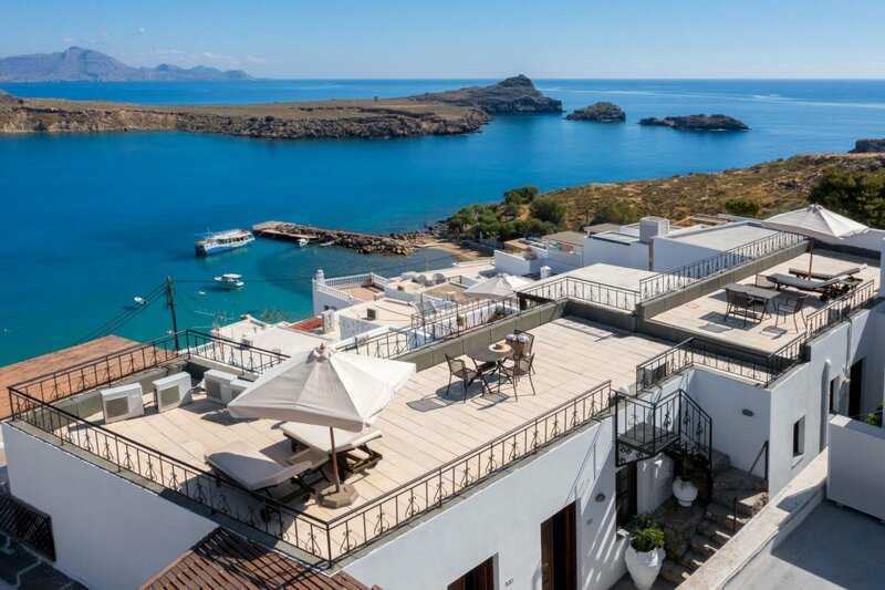 Гостиница Maris Lindos, Suites and Apartments в Линдосе
