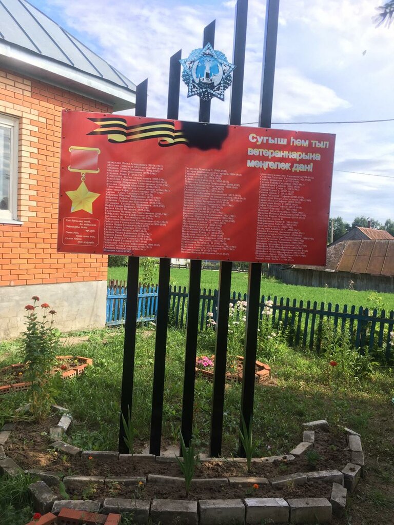 Monument, memorial Обелиск односельчанам, павшим в годы Великой Отечественной войны, Republic of Tatarstan, photo