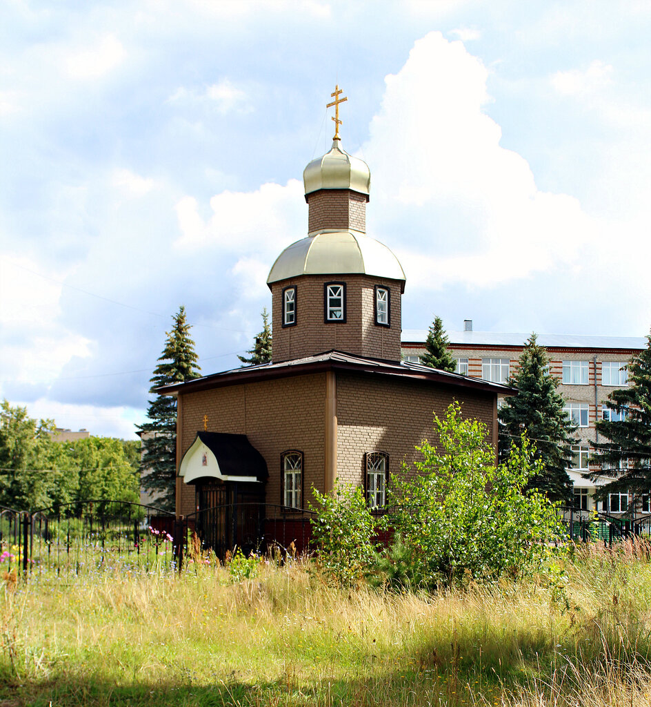 Chapel, memorial cross Church-chapel of the Holy Noble Princes Boris and Gleb, Kirzach, photo