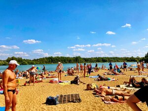 Пляж (Санкт-Петербург, Красное Село, проспект Красных Командиров), пляж в Красном Селе