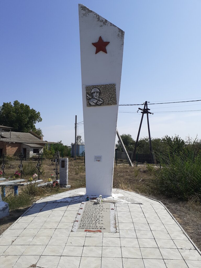 Monument, memorial Братская могила советских воинов, погибших в период Сталинградской битвы, Volgograd Oblast, photo