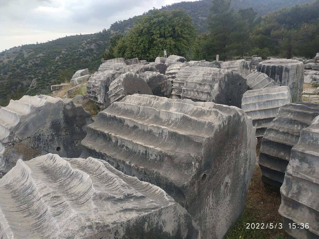 Landmark, attraction Priene Ruins, Soke, photo