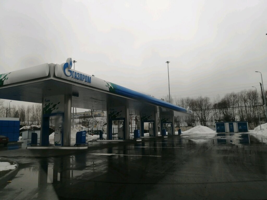 АГНС, АГЗС, АГНКС Газпром газомоторное топливо, Москва, фото