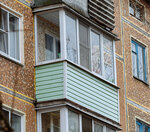 Rama (Izhorskogo Batalyona Street, 24), glazing of balconies and loggias