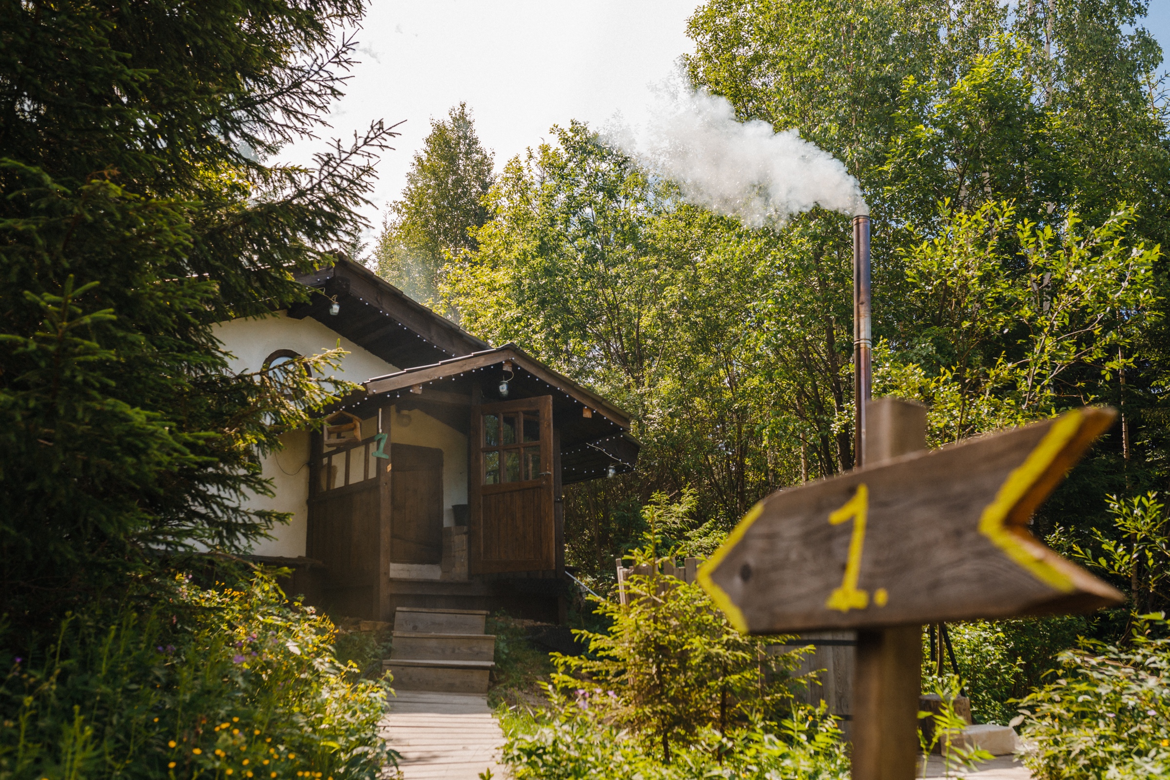Фото Деревня Хоббитов на Белой