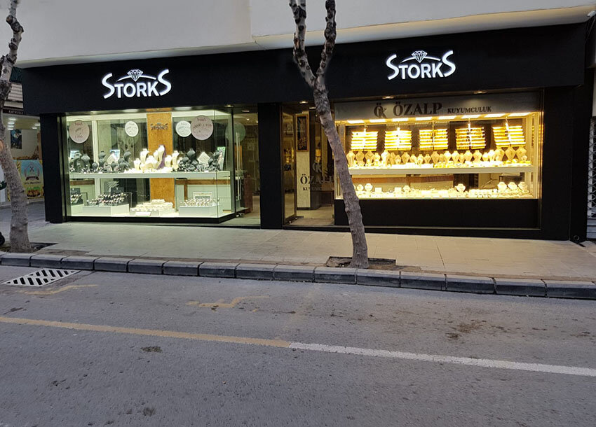 Jewelry store Storks, Bor, photo