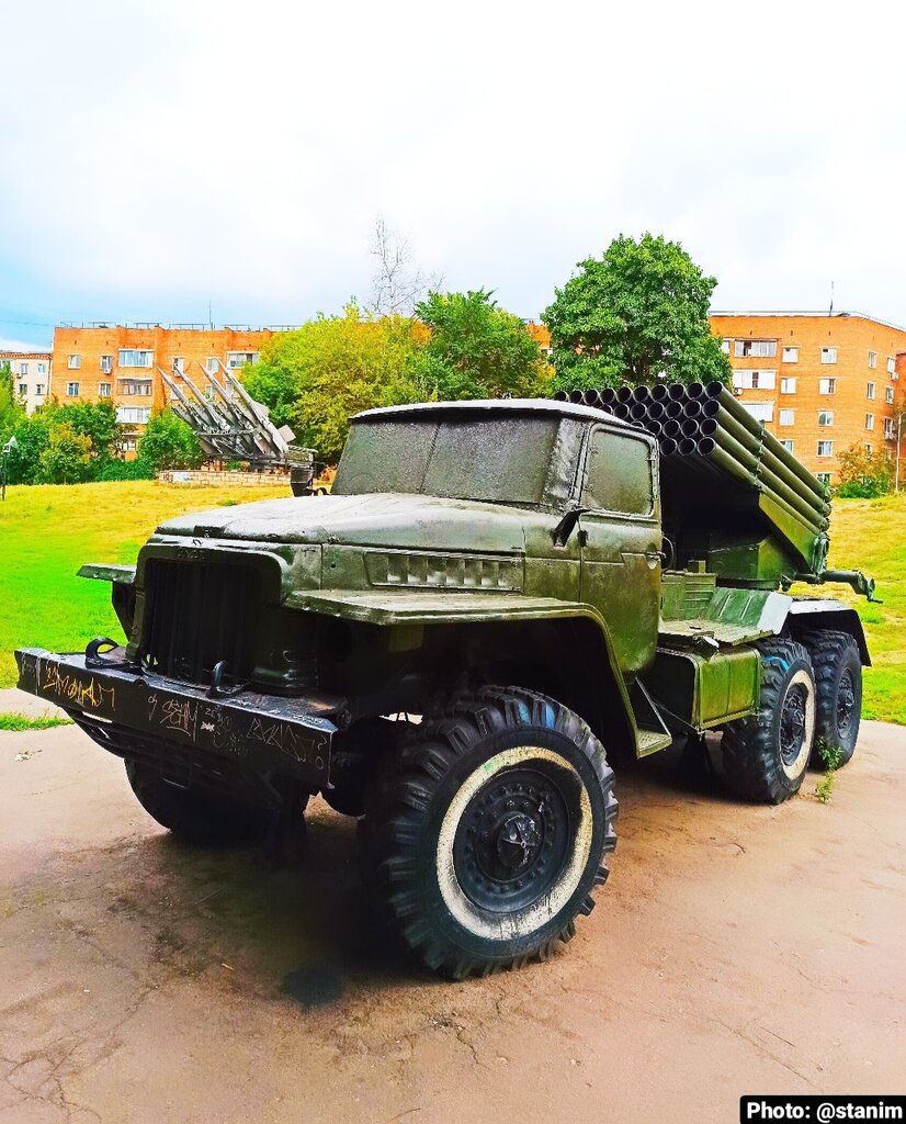 Monument to technology ЗРК С-125, Dzerzhinsky, photo