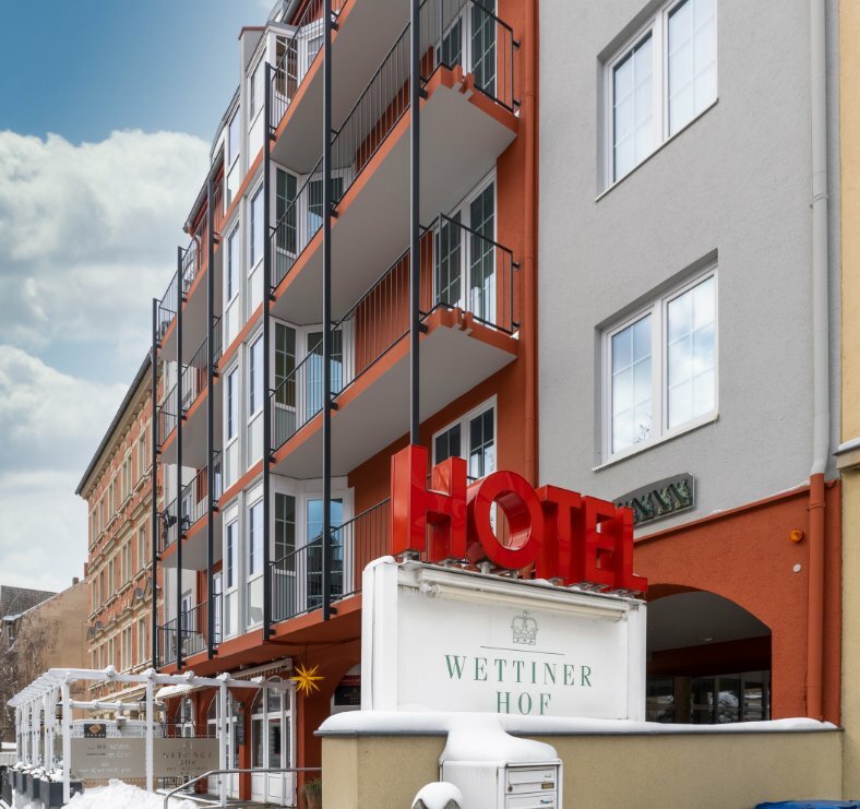 Гостиница Wettiner Hof в Ризе