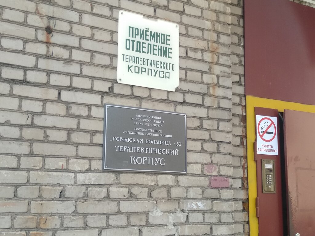 Hospital Gorodskaya bolnitsa № 33 Terapevticheskoye otdeleniye, Kolpino, photo