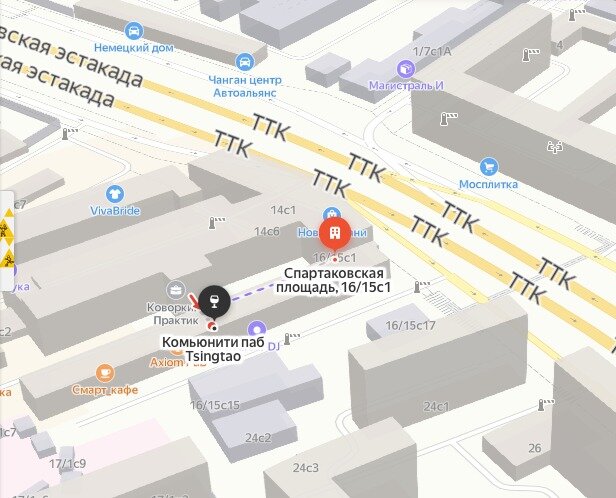 Москва спартаковская площадь