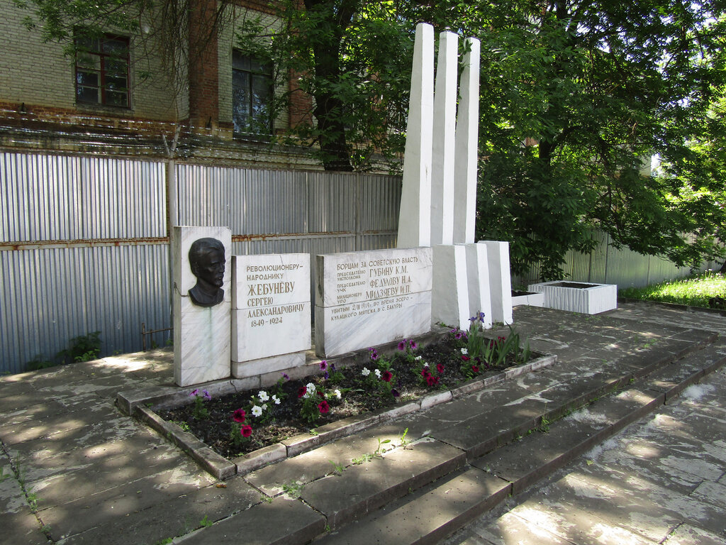 Abidə, memorial Народнику Жебуневу и борцам за советскую власть, , foto