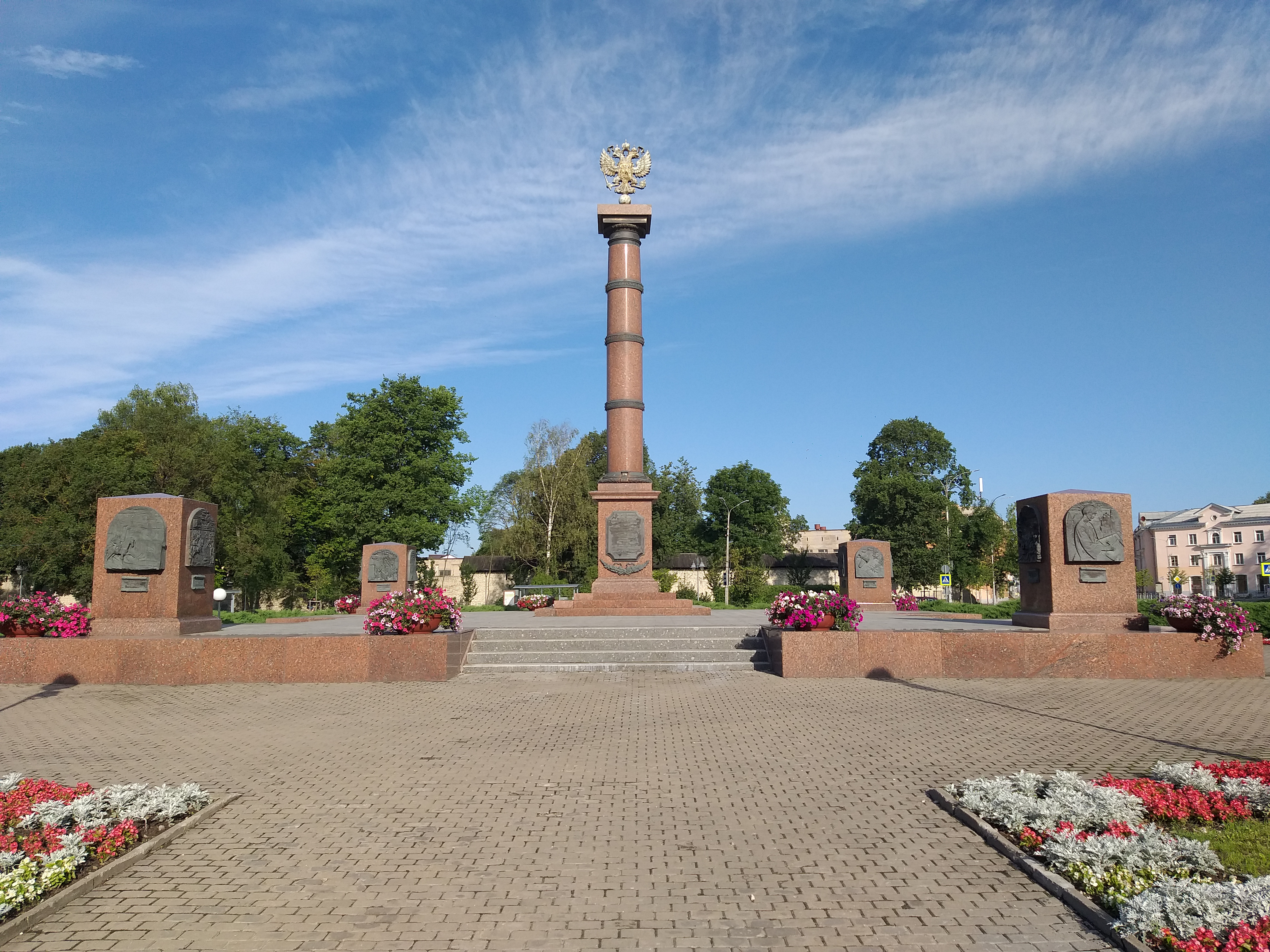 Псков - город воинской славы, памятник, мемориал, Псков, площадь Победы — Яндекс Карты