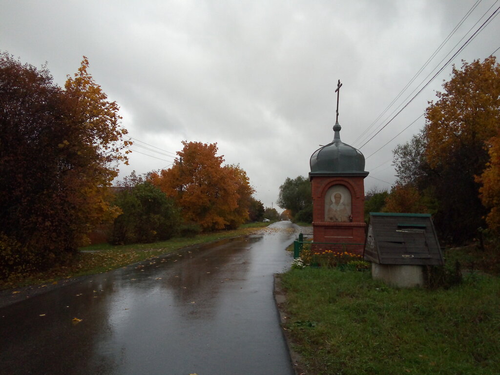Chapel, memorial cross Часовенный столб в память императоров Александра II и Александра III, Moscow and Moscow Oblast, photo