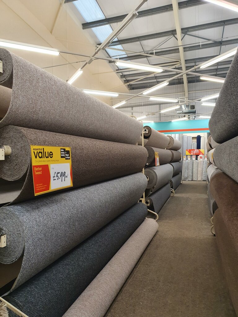 Carpet shop Carpetright, Wales, photo