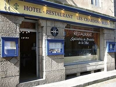 Гостиница Logis Hotel Les Chardons Bleus в Роскоффе