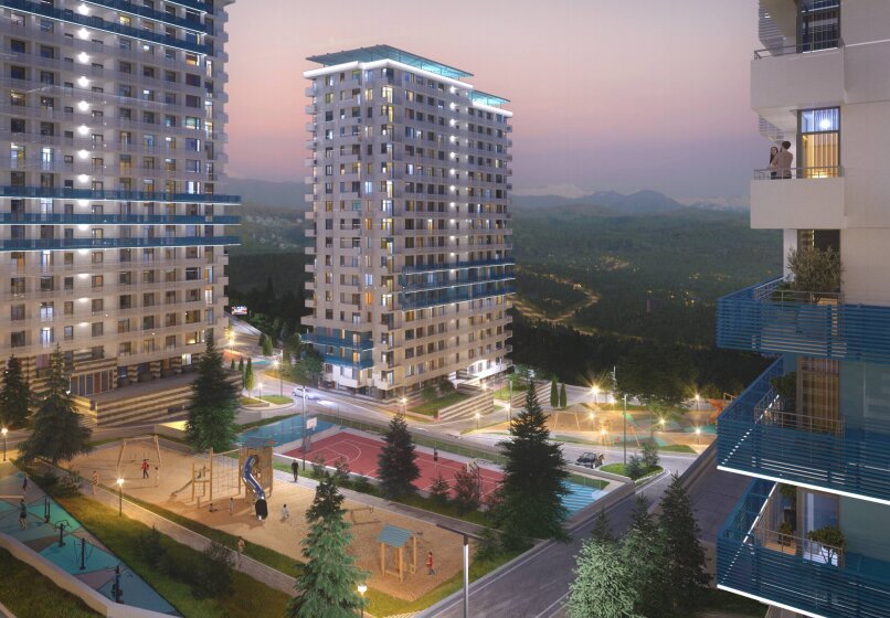 Кислород сочи фото Jk Kislorod, housing complex, Russia, Krasnodar Territory, Sochi, Butkha Microdi
