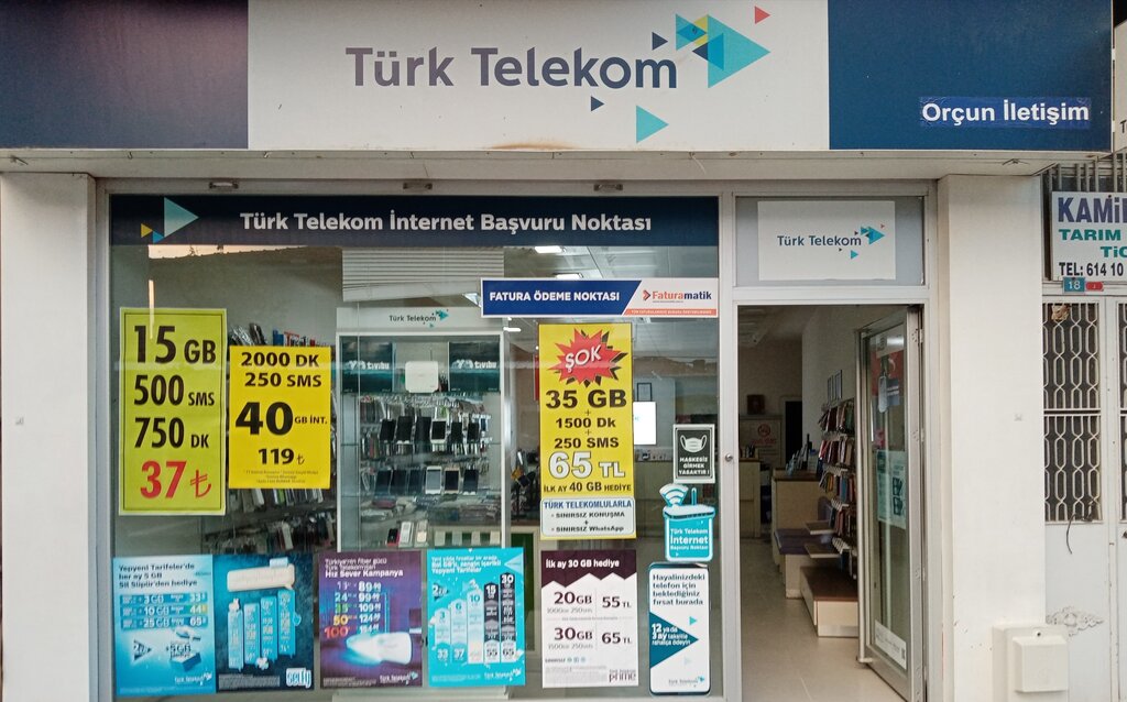 Telecommunication company Turk Telekom, Bigadic, photo