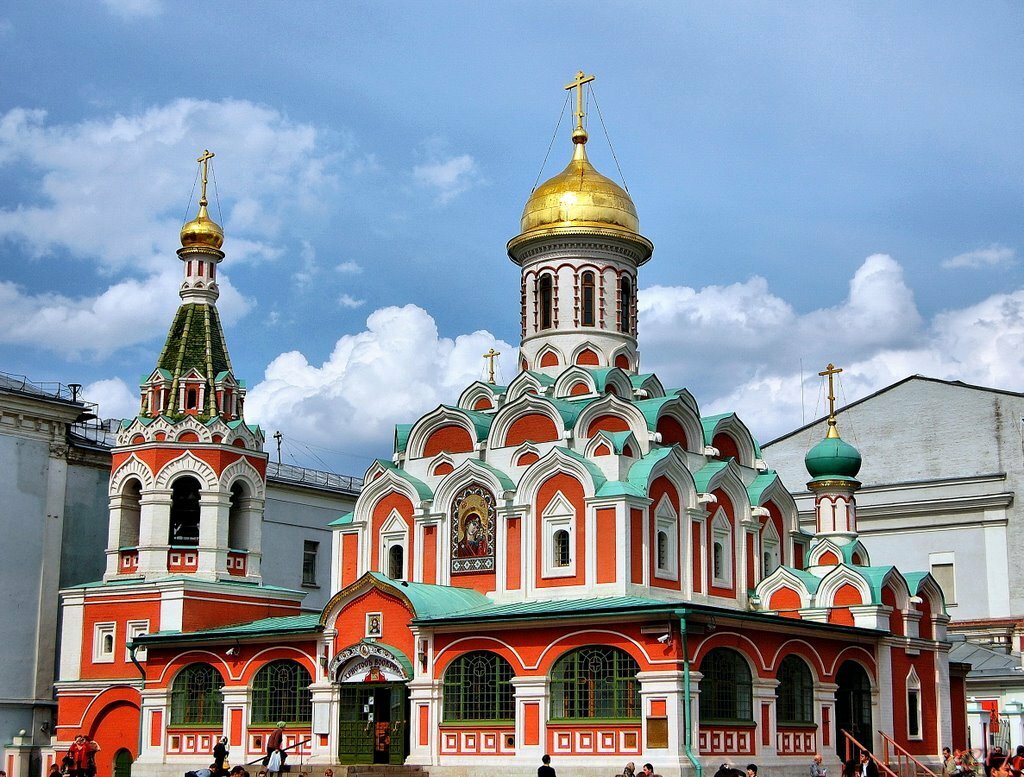 Собор казанской божьей матери на красной площади